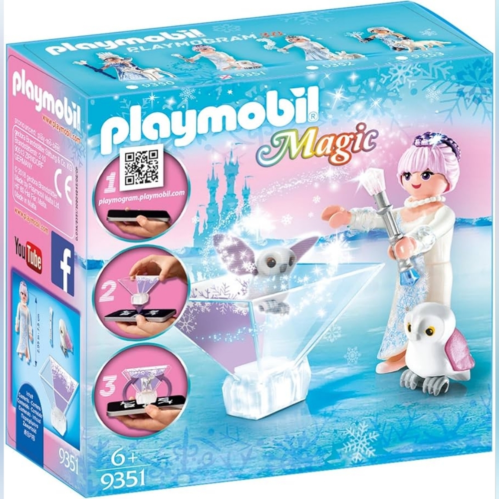 NIB: Playmobil Magic Ice Flower Princess with Owl 🌸🦉